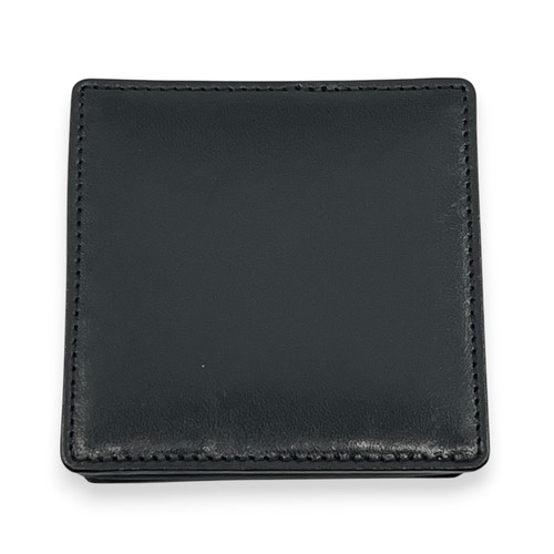 Bally Compact Leather Coin Wallet in Black w/ Box and Dust Bag - Picture 3 of 24
