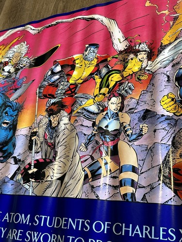Póster Marvel #123 X-Men #1 de Jim Lee 1992 grande 30" x 59" - Imagen 4 de 8