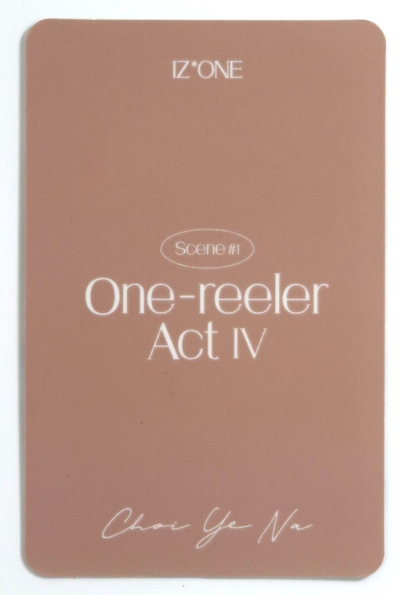 IZ*ONE One-reeler Scene#2 トレカ フルコンプセット - メルカリ