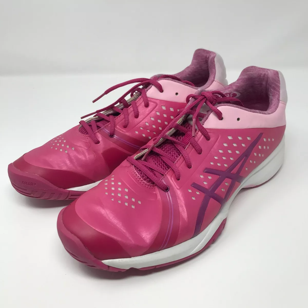 Asics Gel Court Bella E655Y Pink Casual Shoes Sneakers Non Marking Womens 11.5