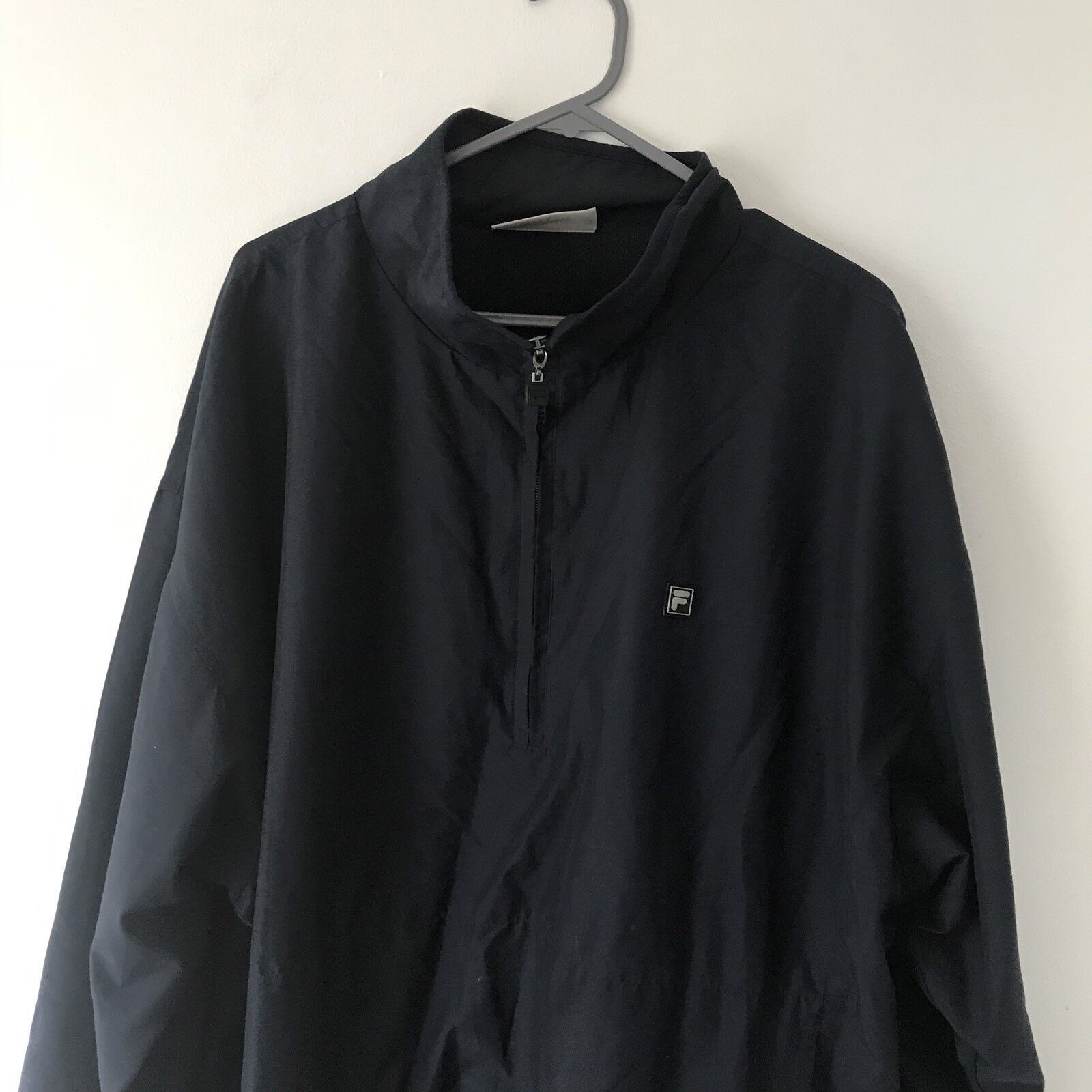 Giacca a vento Fila pullover vintage allenamento tuta top XL