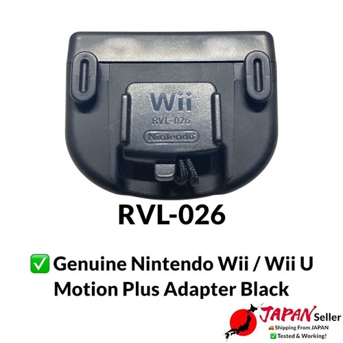 Genuine Nintendo Wii / Wii U Motion Plus Adapter Black - Picture 7 of 15