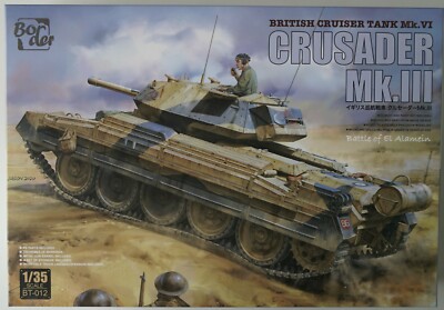 Border Models BT-012 1/35 British Tank, Cruiser Mk.VI (A15), Crusader Mk.III kit