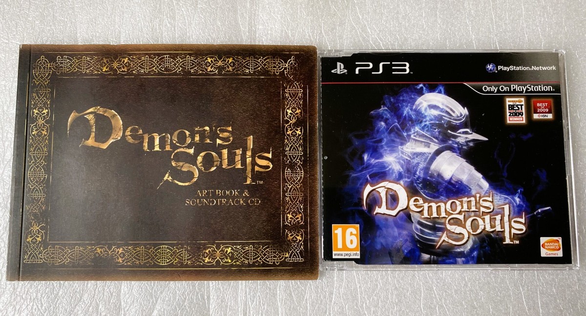 Demon's Souls PS3 PROMO RARE + Demon's Souls Rare Artbook