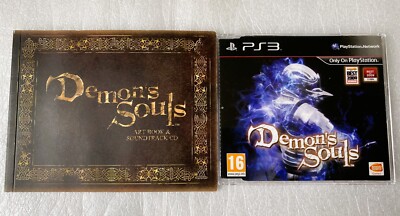 Demon's Souls PS3 PROMO RARE + Demon's Souls Rare Artbook