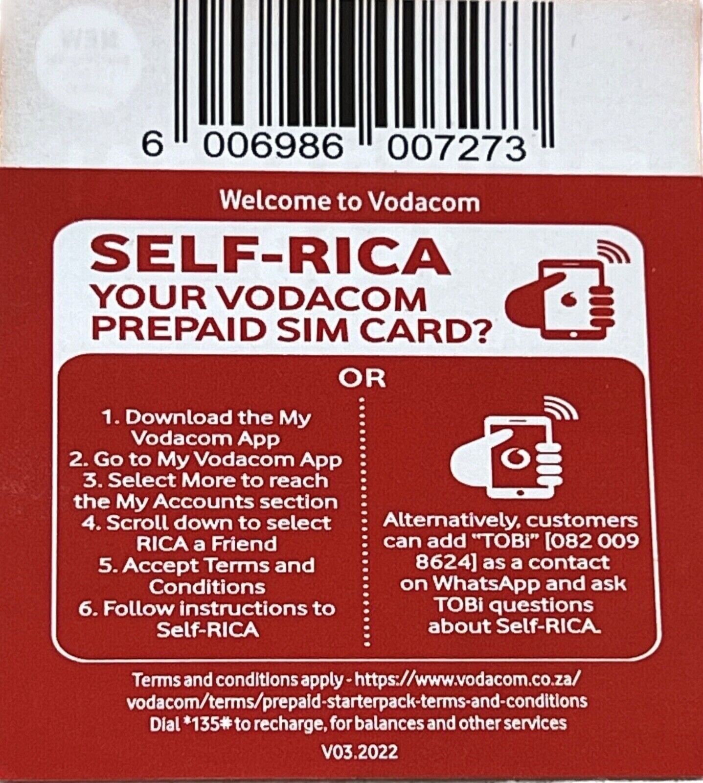 3 pack South Africa Sim Card Prepaid Sim Pack for South African Pack of