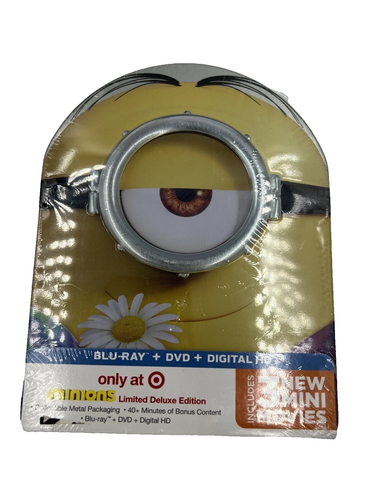 Minions Steelbook DVDs & Blu-ray Discs