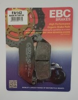 Ebc Organic ScheibenbremsbeläGe Vorne FüR Triumph Thruxton 900 2004-2016 FA142