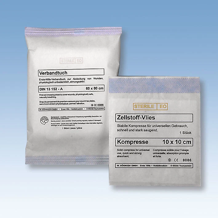 Söhngen Verbandtuch SO 20 Jahre haltbar für Rettungsdienst Feuerwehr Erste Hilfe