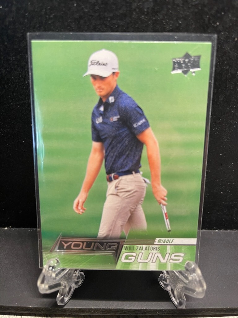 2024 Upper Deck #109 Will Zalatoris Young Guns (2 Free Mystery Cards!!)