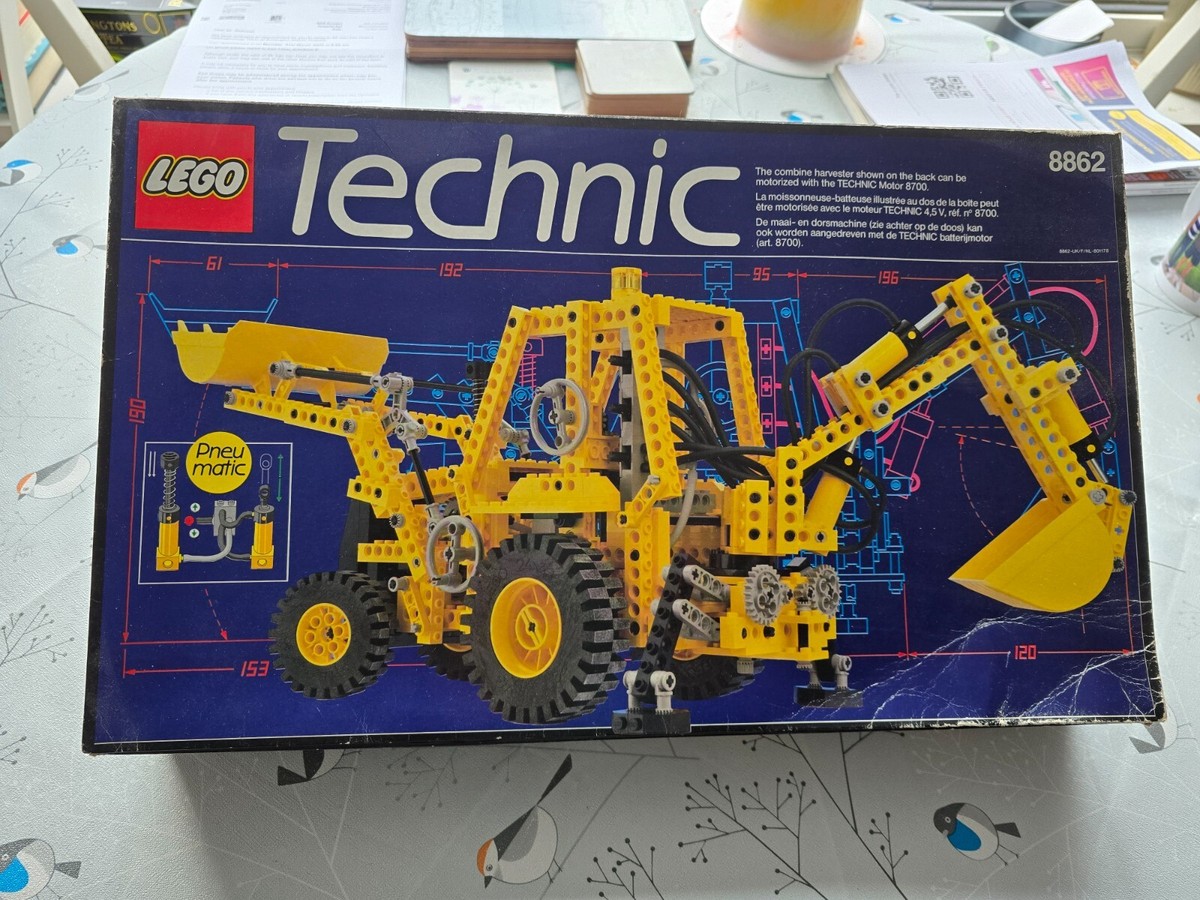 LEGO TECHNIC: Backhoe Grader (8862) for sale online UK