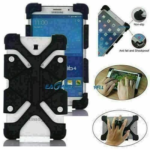 For 7.9" 8" inch Tablet Universal Kids Silicone Bracket Back Case Flexible Cover - Picture 11 of 30