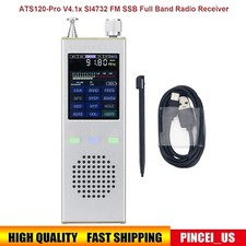 HAMGEEK ATS120-Pro V4.1x SI4732 FM SSB Full Band Radio Receiver Digital Decoder