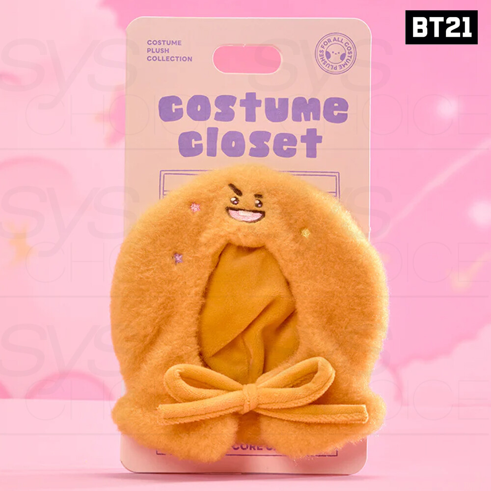 BTS BT21 Official Goods THE JOURNEY STAR CORE CLOSET HOODIE CAPE +