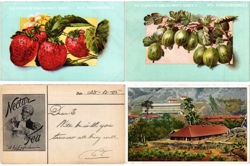 ADVERTISING MOSTLY BRITISH PRE-1940, 120 VINTAGE POSTCARDS (L7336) - Picture 10 of 24