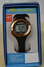 NEW Timex  Marathon Ladies Watch - BLACK / GOLD