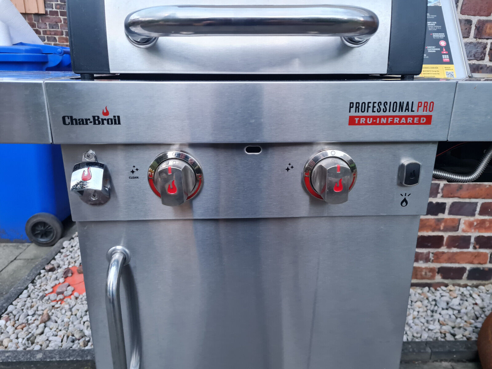 CHAR-BROIL Gasgrill Professional PRO S 2 Grill 2-Brenner TRU-Infrared silber