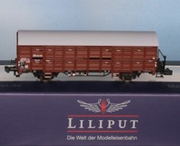Liliput 260134-3, - Spur N -, Db Verschlagwagen Mit BremserbüHne, 2-Achsig, Ep.3