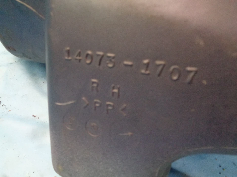 Kawasaki Ninja ZX9R 1999 ram conductos de admisión de aire 98 99 Foto 4 de 4