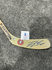 RYAN GETZLAF Anaheim Mighty Ducks Autograph SIGNED Hockey Stick Blade w/ BAS COA
