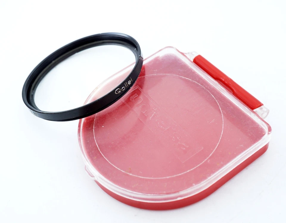 Rollei Filter E49 mm screw - in very good condition, glass Top 49mm screw in - Image 4 of 4