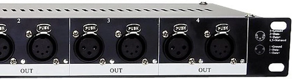 Chauvet Data Stream 4 Universal DMX-512 Optical Splitter - Image 4 of 4