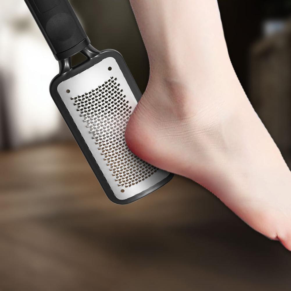 Portable Stainless Steel Foot Hard Skin Scraper Easy Clean Foot File