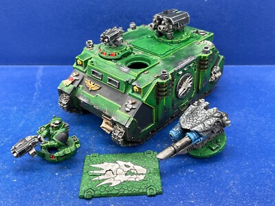 Rhino / Razorback der Salamanders GUT BEMALT 3