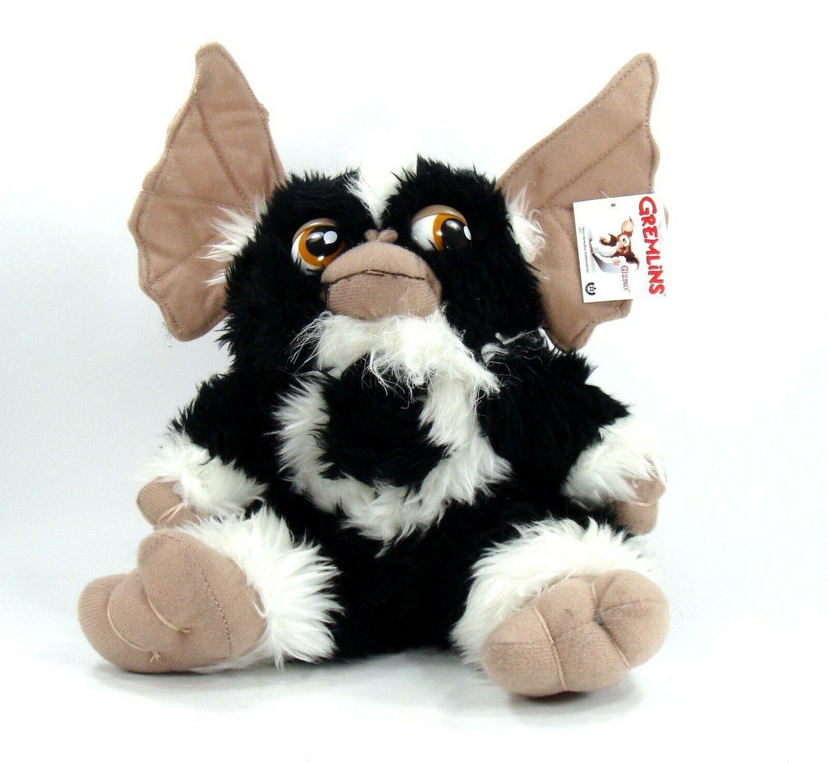 Gremlins Evil Mohawk Black & White Gizmo Plush Stuffed Doll
