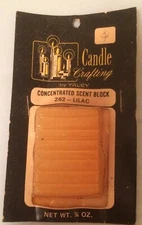 Vintage Candle Crafting by Yaley Lilac Concentrated Scent Block NOS