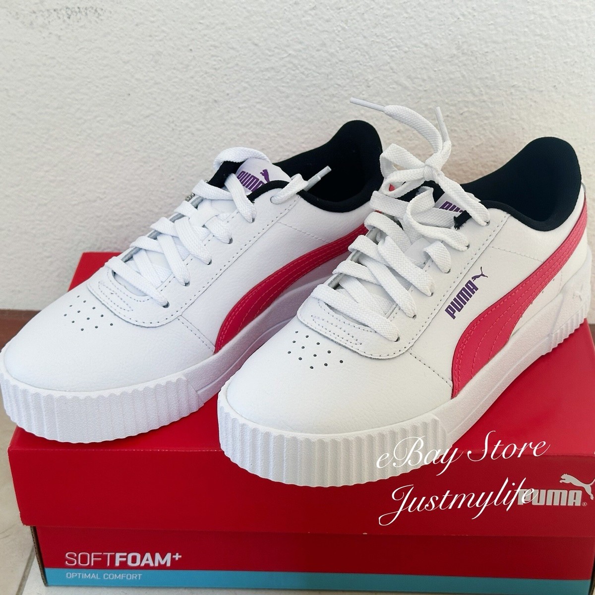 Puma Footwear Puma Carina Puma Carina Leather Women's Soft Foam