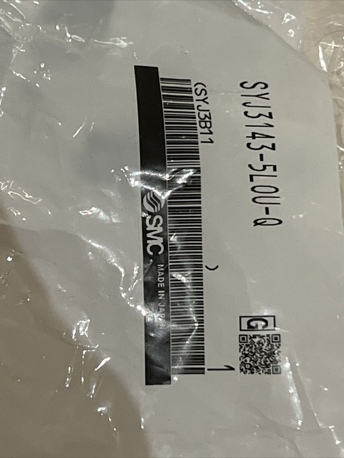 SMC SYJ3143-5LOU-Q Solenoid Valve SYJ31435LOUQ 1PC New Free Shipping