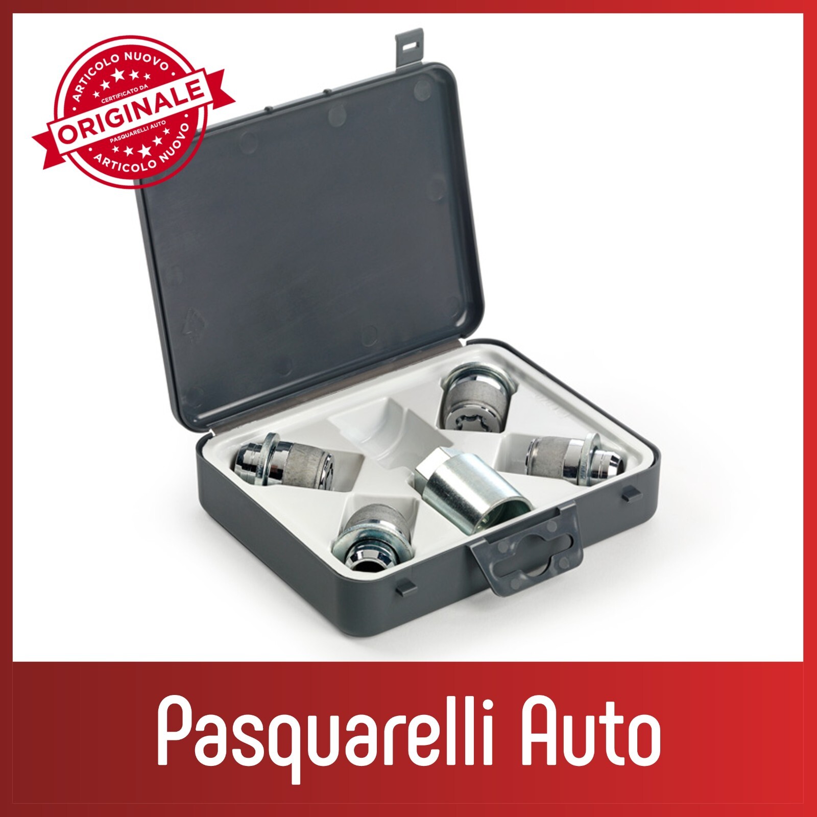 RYBO Set Di 4 Bulloni Di Bloccaggio Per Cerchi In Lega M14 X 1,25 - Foto 10