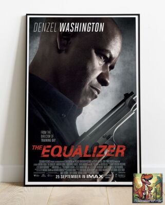Equalizer Repro Filmposter - bis zu 36 Zoll