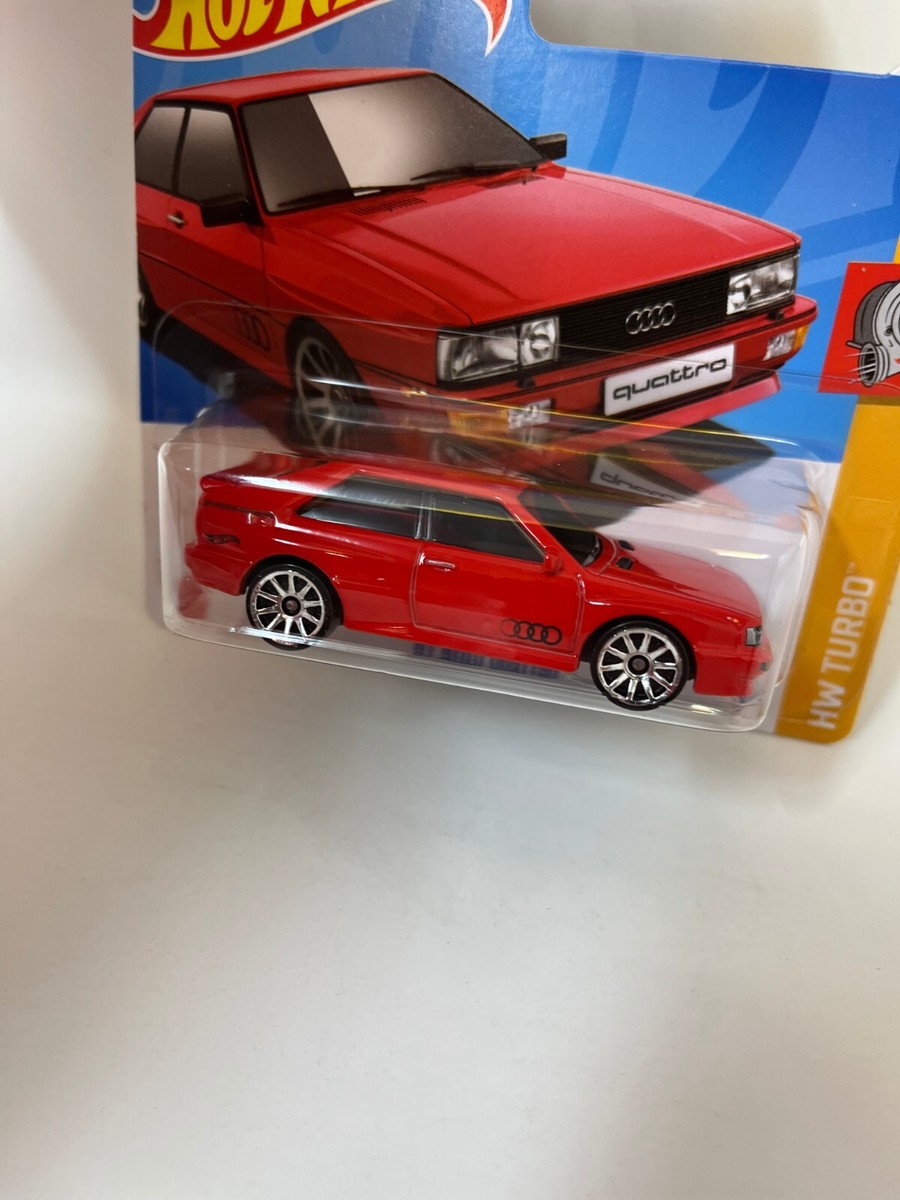 SHORT CARD * '87 Audi Quattro #102 * RED * 2024 Hot Wheels * Case