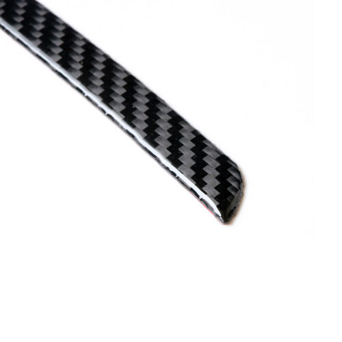 Cubierta de tira de ajuste del panel de cambio de marchas central de fibra de carbono para Subaru Forester 05-08 - Imagen 4 de 10