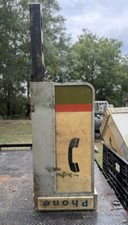 (1) Vintage Pay Phone Booth Shroud Enclosure Payphone, Can Deliver, Great Colors