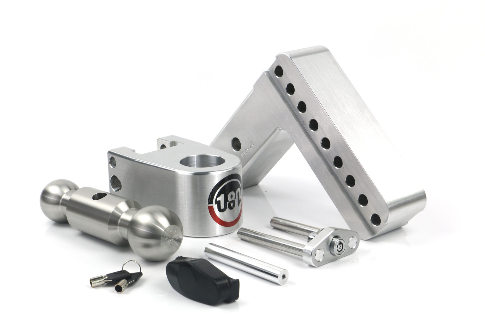 Weigh Safe 2.5" 180 Degree Class V 6" Drop Hitch Receiver, 18.5K; LTB6-2.5