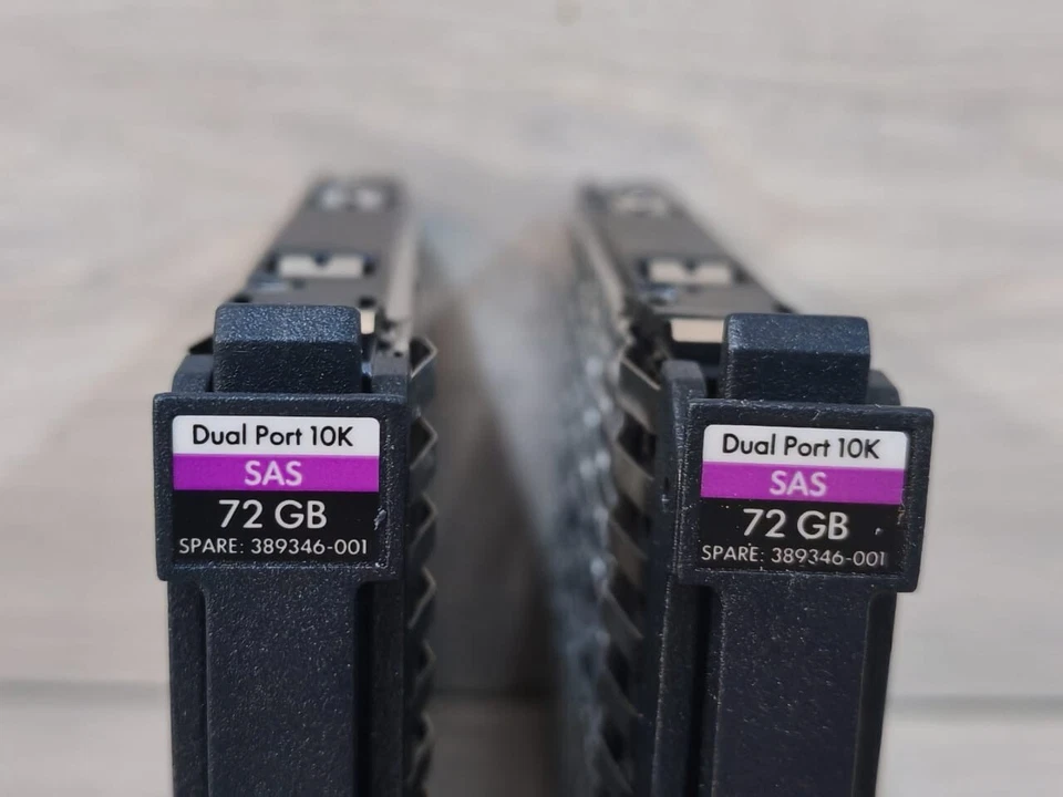 LOT 2PCS.HP DG0072BALVL 504015-001 72GB 10K SAS DUAL PORT HARD DRIVE - Image 2 of 4