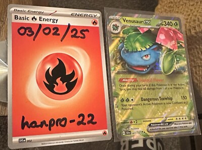 Venusaur Ex 001/142 Sternkrone NM