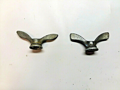 VINTAGE BIKE BICYCLE HUB WING NUTS 3/8 WHEEL WINGNUTS Ships FREE
