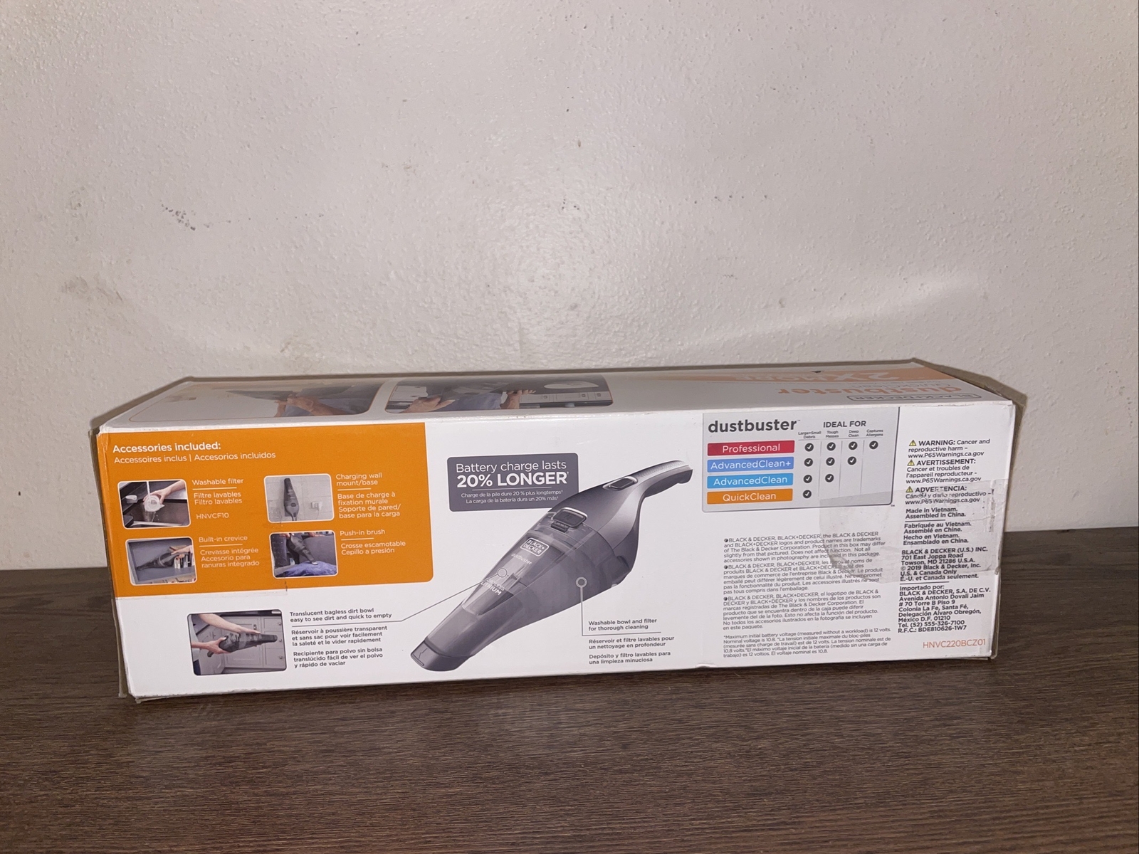 Black+ Decker,Dustbuster Quick Clean,Cordless Hand Vacuum,‼️open Box ‼️ Horns Africa Safaris