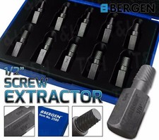 US PRO 1/2" Screw Extractor Set 10pc 3mm-11mm Stud Screw Extractor Socket Set