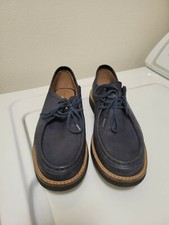 Clark  s Blue color leather Loafers size 9,5