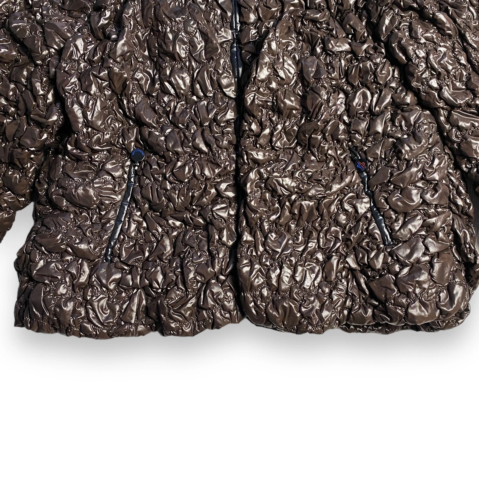 MONCLER SUNBURY RARO piumino vintage marrone donna taglia M