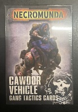 Necromunda: Cawdor Vehicle Gang Tactics Cards GW 301-16 NIB
