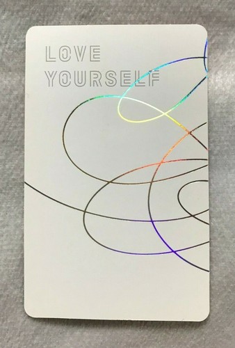 BTS jungkook LOVE YOURSELF 承 Her Official Photocard Bangtanboys LYS photo card - Picture 2 of 2