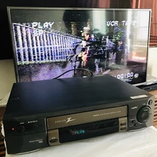 Zenith VRA424 VHS VCR Player Recorder Speak-Ez Voice Directed OS No Remote *READ