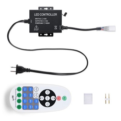 DELight DEL-CON01 Controller w/ 23-Key Remote for Neon Light DEL-D50W DEL-D100W