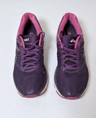 ASICS Gel NIMBUS 19 Running Shoes Purple Rose women's 9